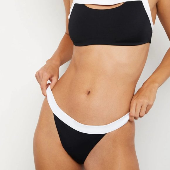 Onia Other - Onia | NWT Leila Black & White Bikini Bottom Size L
